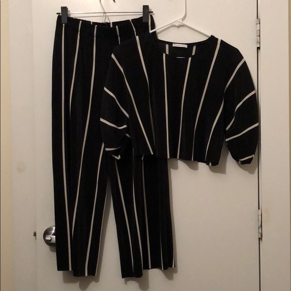 Zara Tops - Zara Striped Co Ord Set